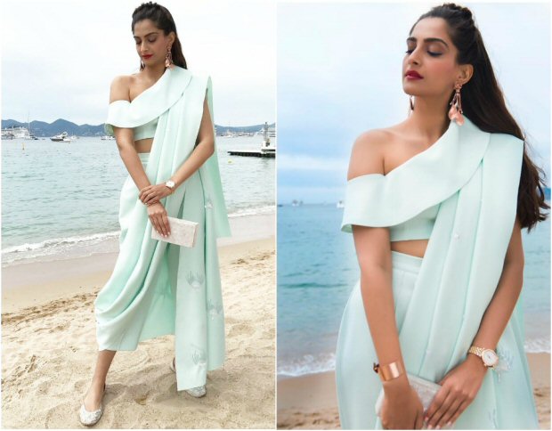 Sonam Kapoor wearing IWC