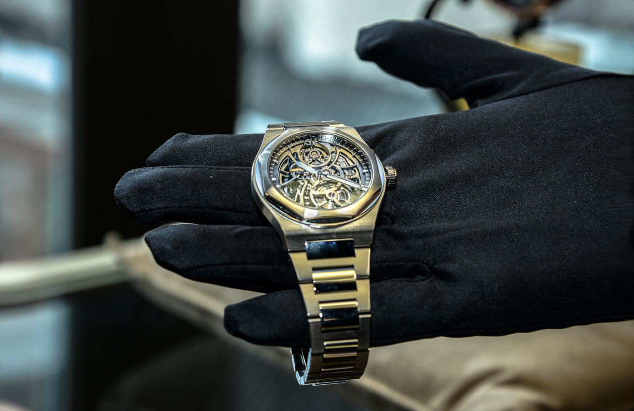 Laureato Skeleton - Steel