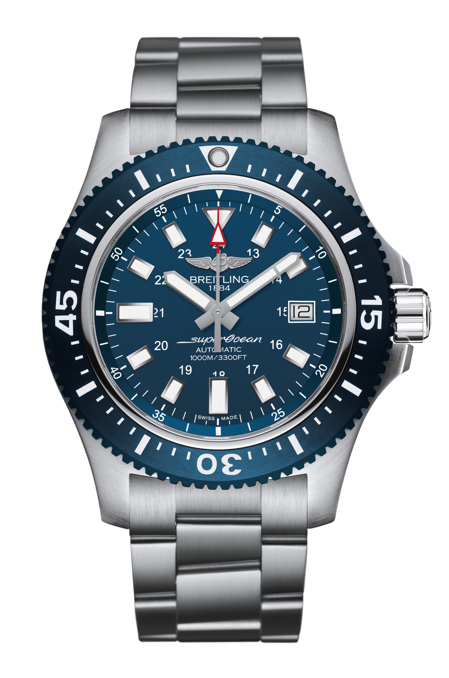 Superocean 44 Special blue dial