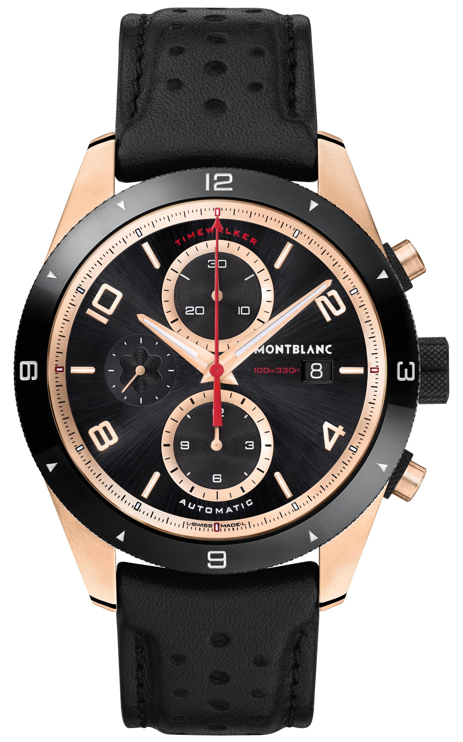 Montblanc TimeWalker Chronograph Automatic in 18K red gold