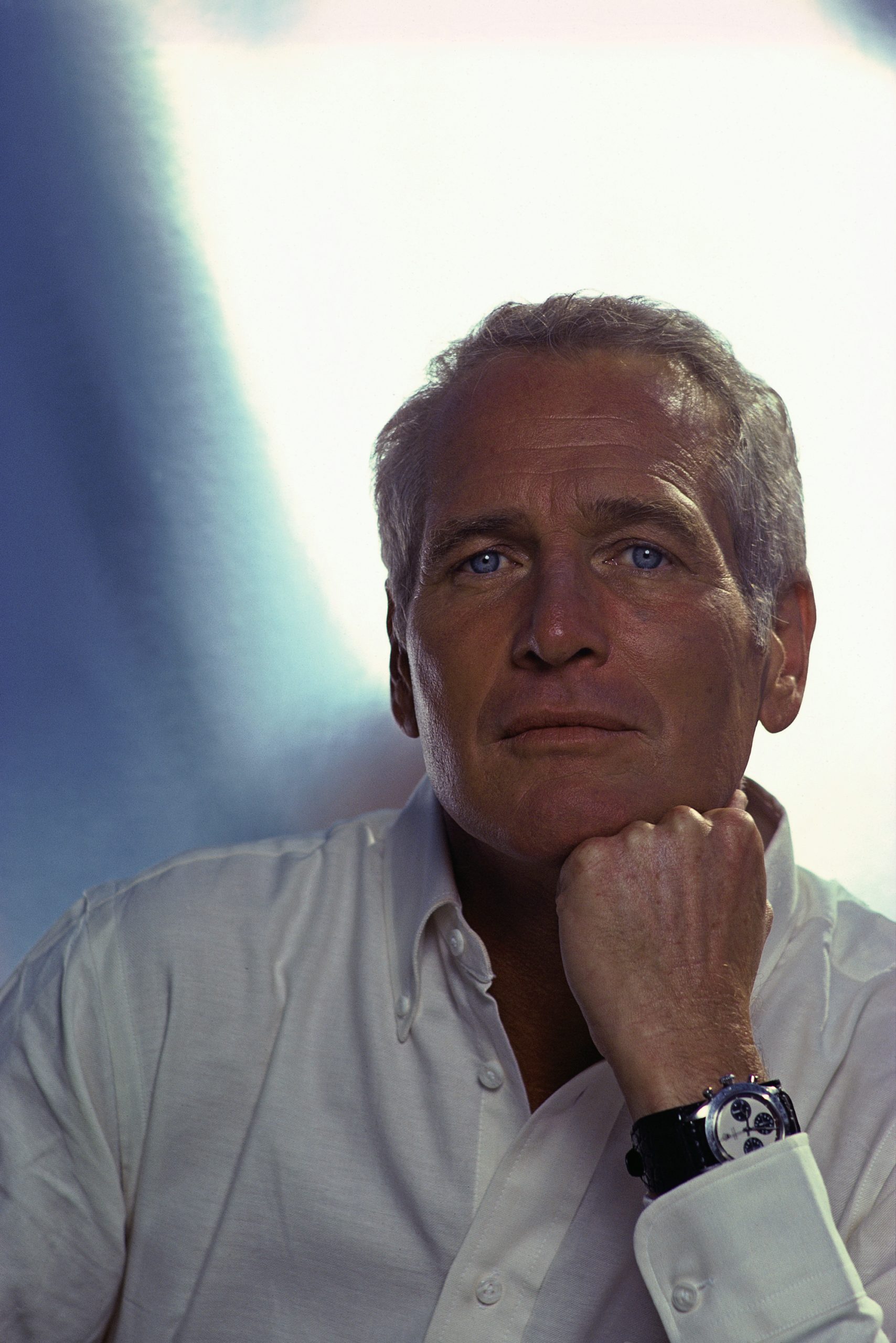 Paul Newman wearing the