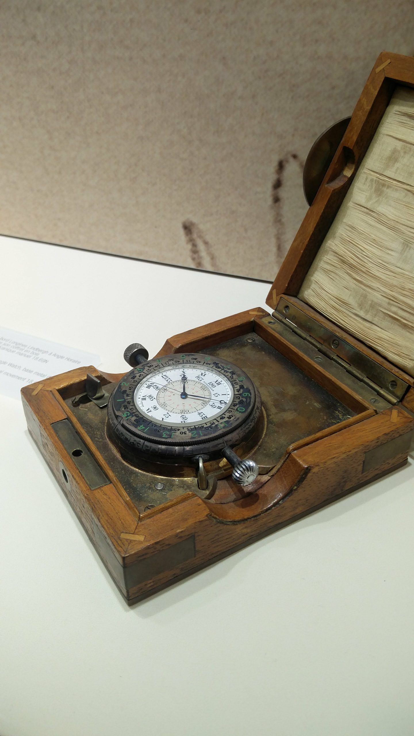 The Lindbergh Hour Angle Deck Watch