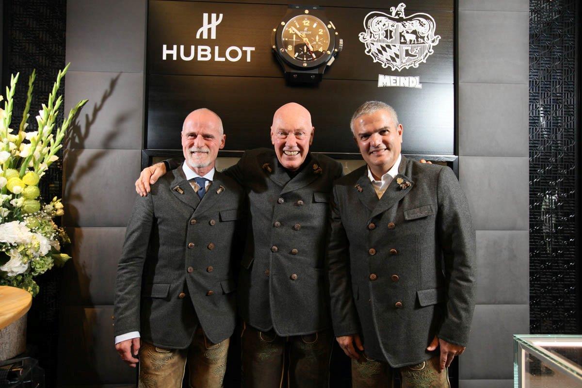 Markus Meindl, Jean-Claude Biver, Ricardo Guadalupe