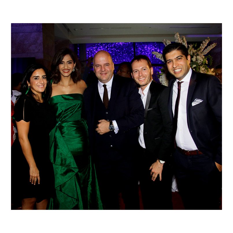 With Sonam Kapoor