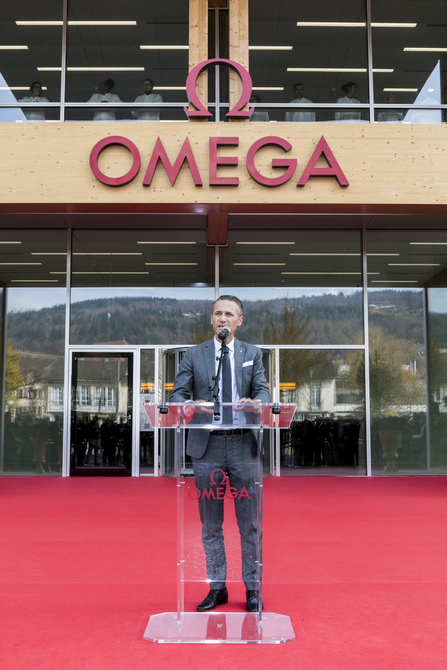 President and CEO of OMEGA, Raynald Aeschlimann