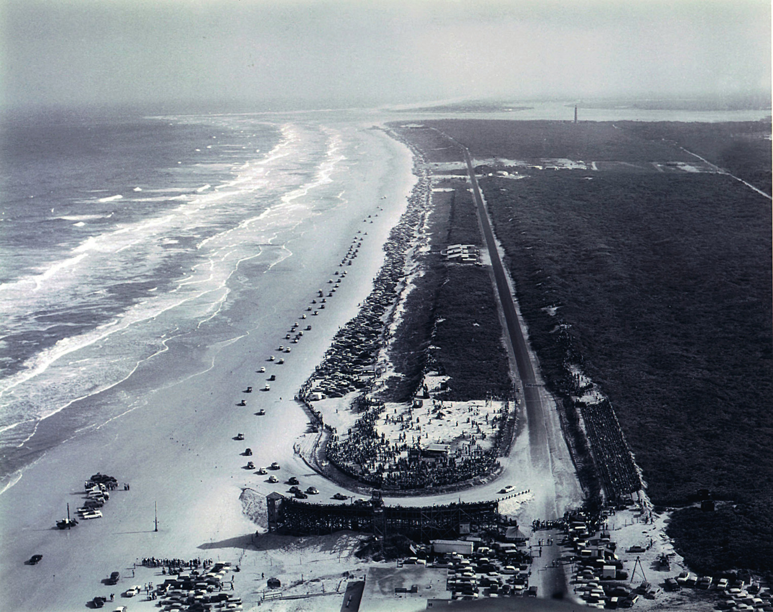 The Daytona Track in 1955