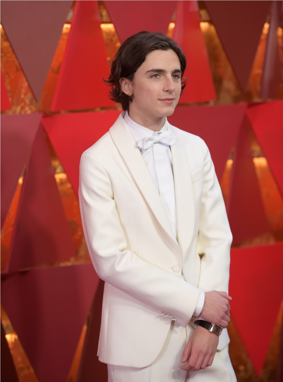 Timothée Chalamet wearing Jaeger-LeCoultre at Oscars 2018 @Richard ShotwellInvisionAP.jpg