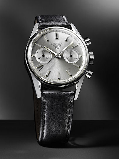 An original Heuer Carrera, named after the Carrera Panamericana automobile race in Mexico.