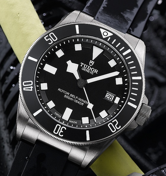 Dive watches have luminous hands and markers that can be read under water.