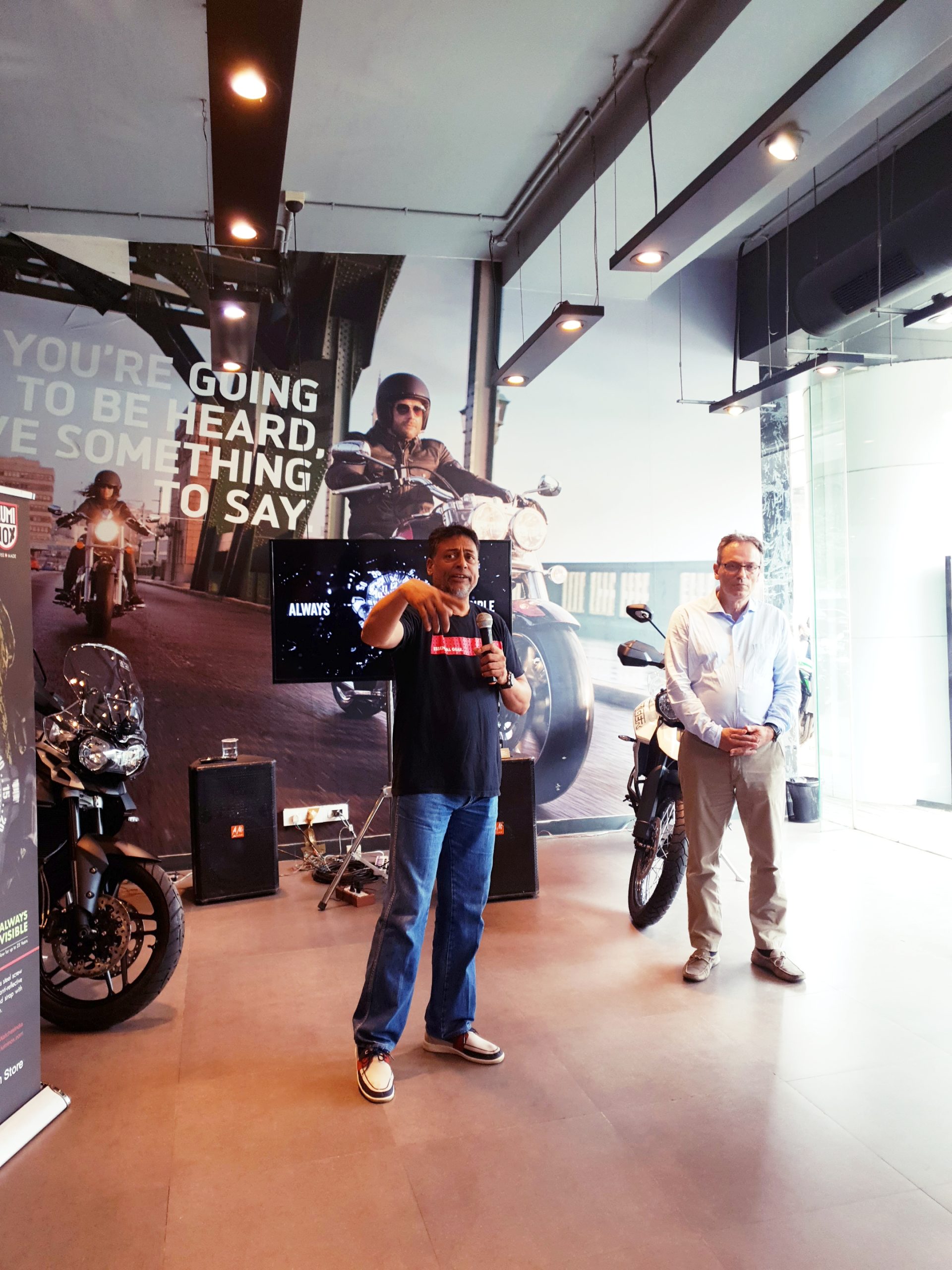 Arun D’silva, India Brand Manager, Luminox and Martin Grossenbacher, International Sales Director, Luminox Watches Switzerland