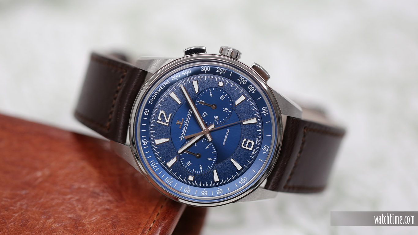 The Ocean Blue dial has three different luxury finishes.