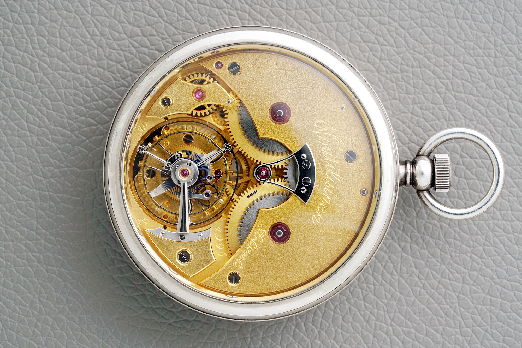 Kari Voutilainen's first tourbillon pocket watch prototype movement view.jpg