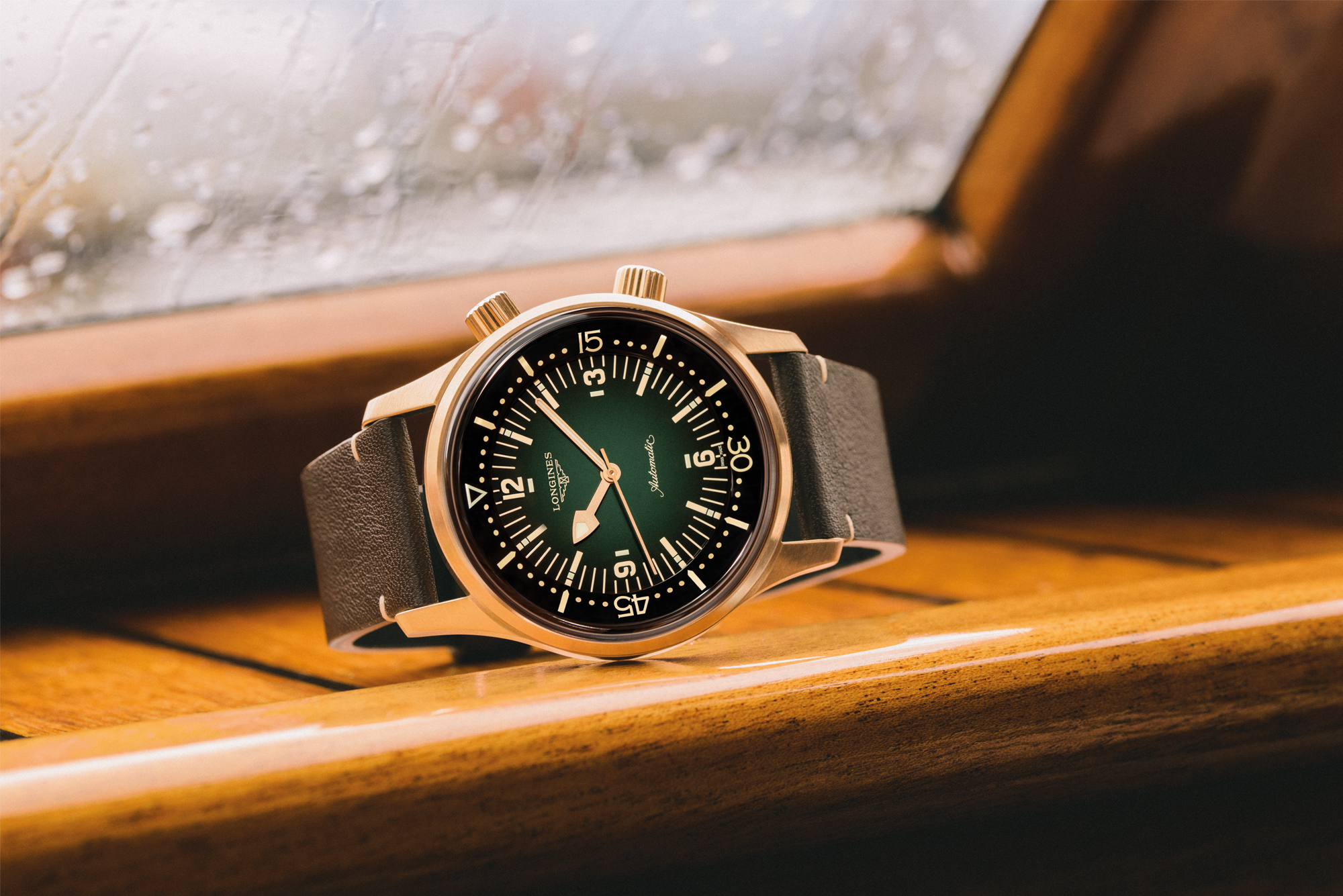 Longines Legend Diver in Green