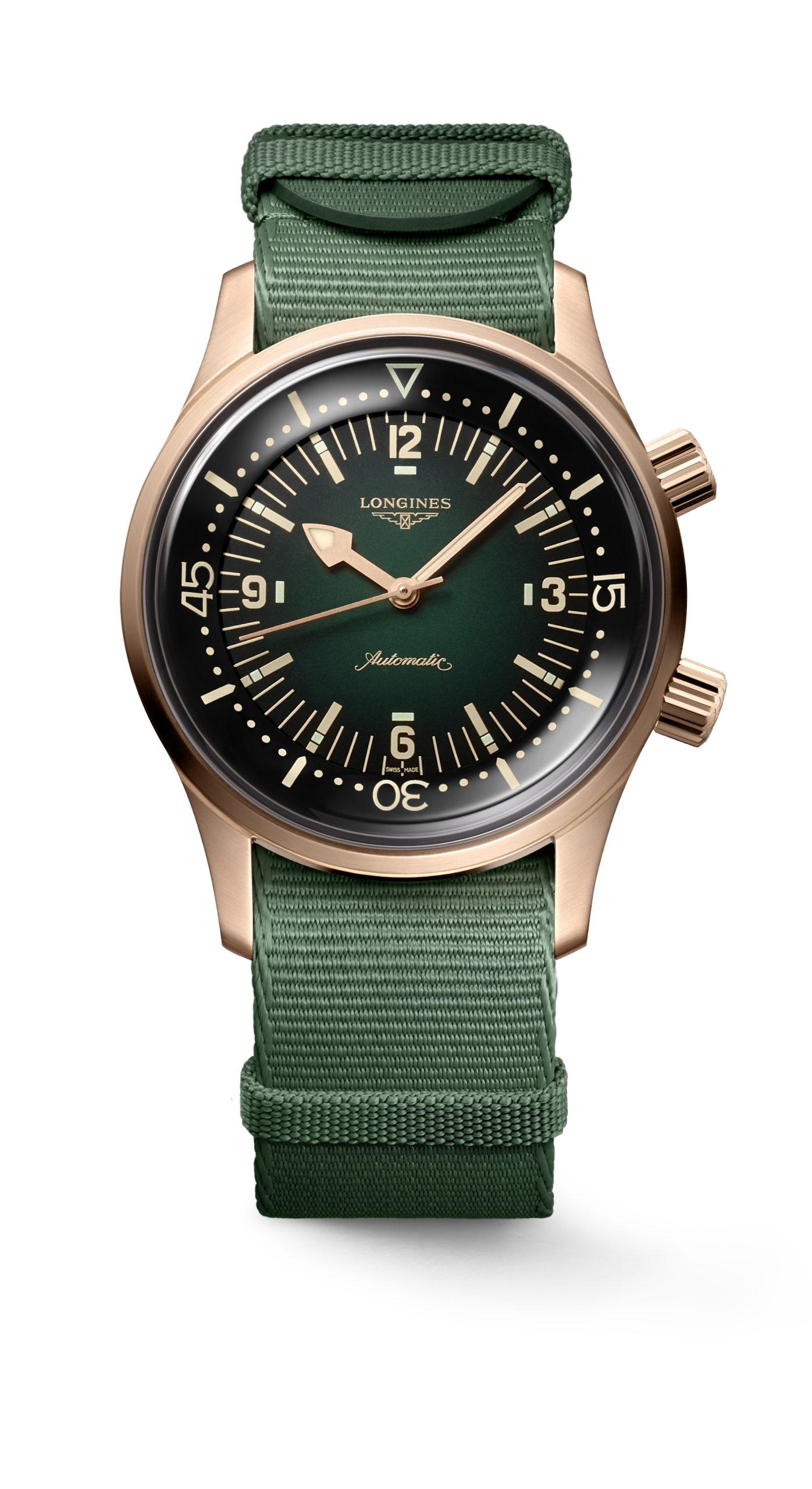 Longines Legend Diver in Green