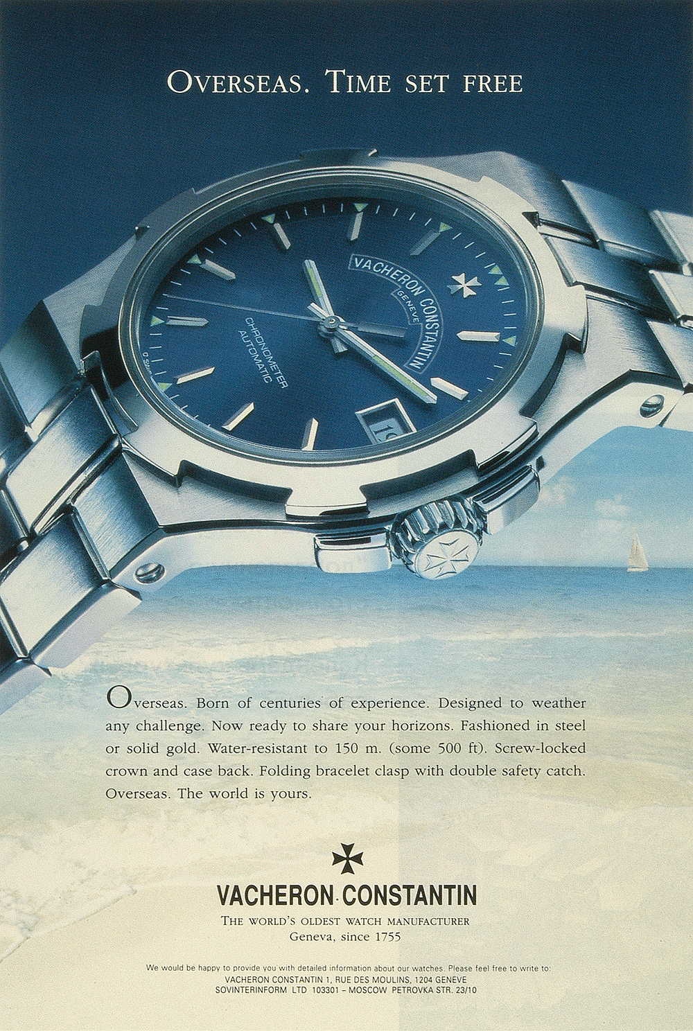 Vintage ad for the Phase One Overseas