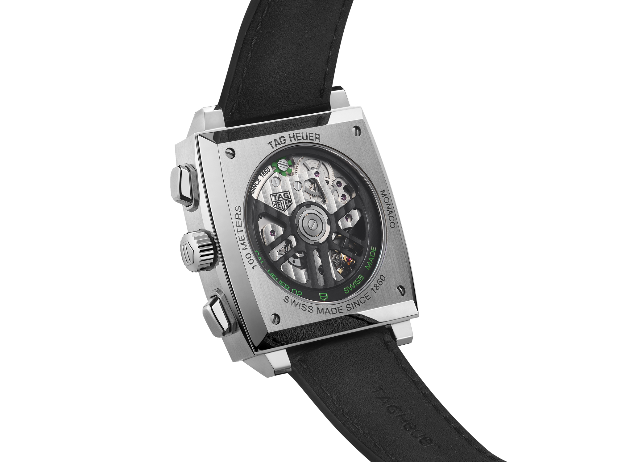 TAG Heuer Monaco Green Dial Calibre Heuer 02
