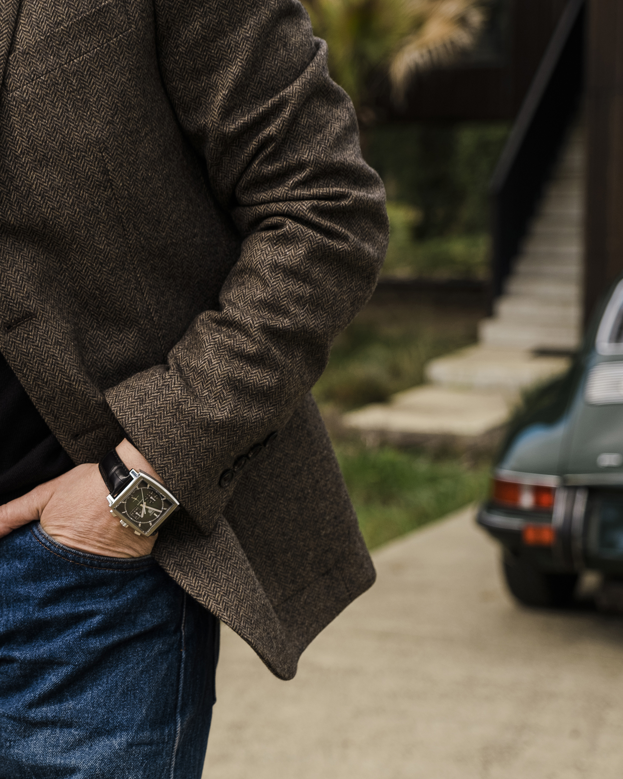 TAG Heuer Monaco Green Dial Calibre Heuer 02