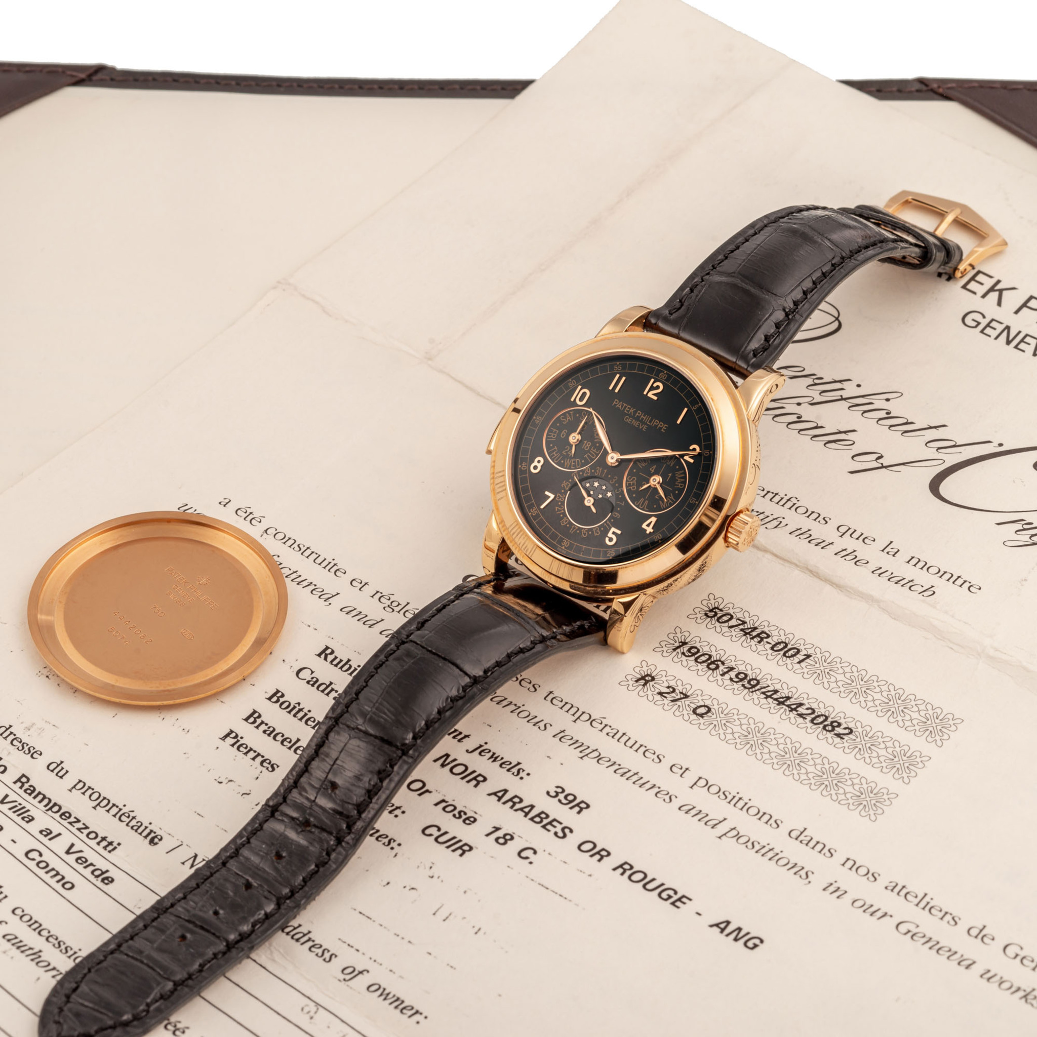 PATEK PHILIPPE, REF. 5074R, PERPETUAL CALENDAR MINUTE REPEATER, PINK GOLD