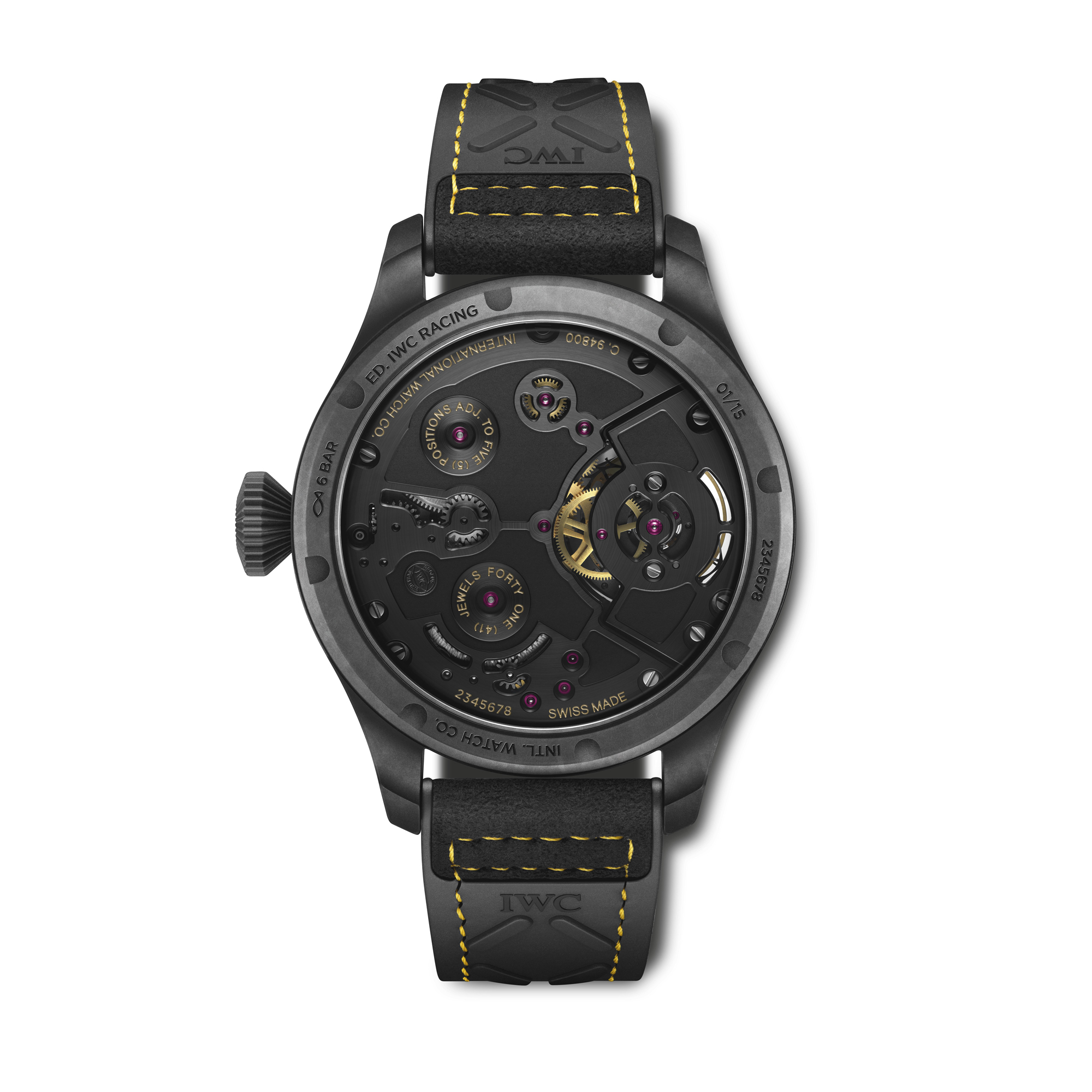 IWC Schaffhausen Big Pilot’s Watch Constant-Force Tourbillon Edition “IWC Racing”.