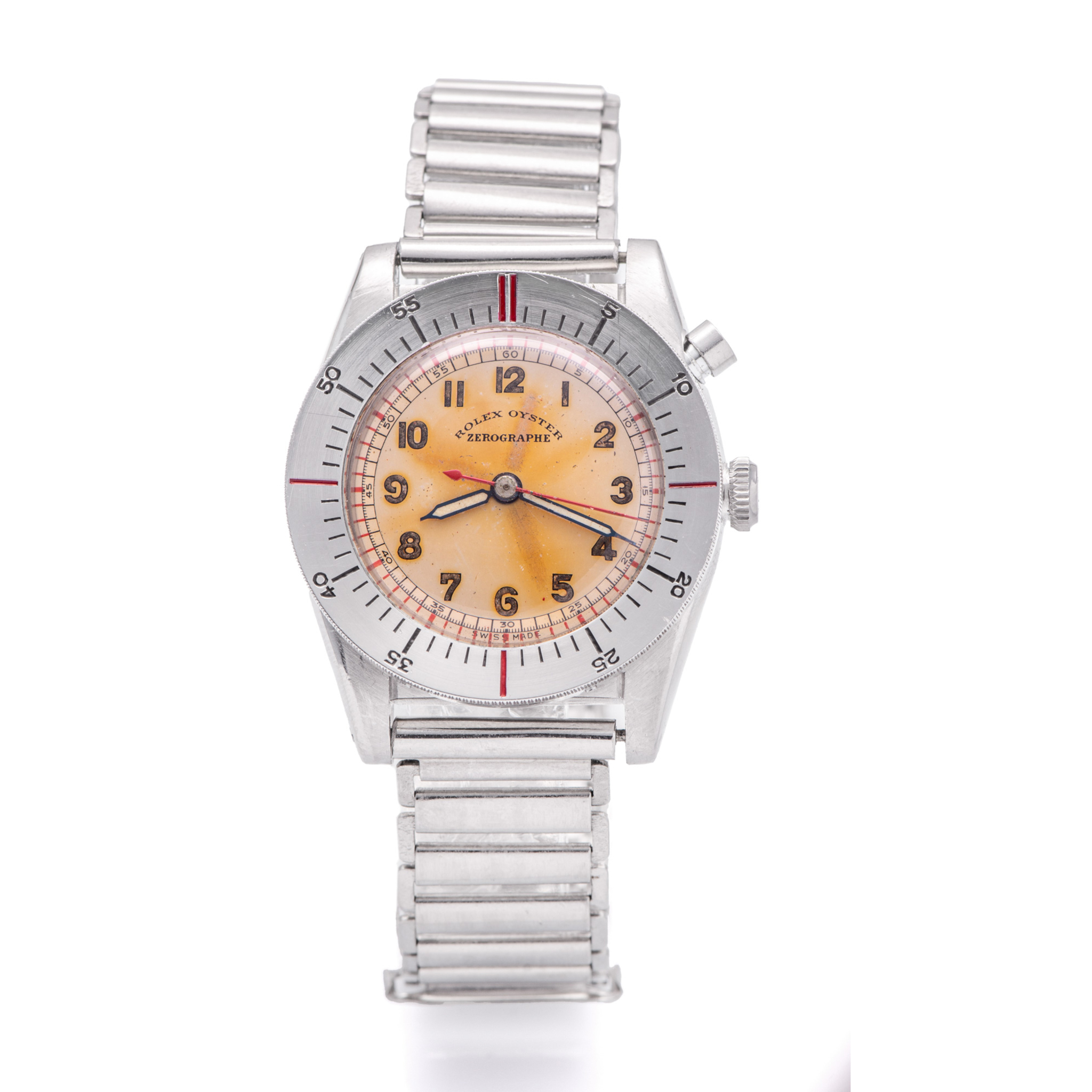ROLEX, REF. 3346, ZEROGRAPHE, STEEL