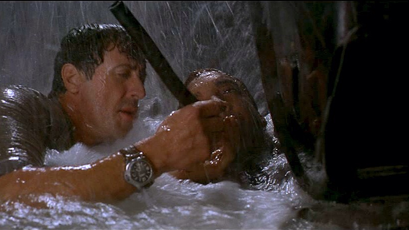 Sylvester Stallone, his Panerai, and Stan Shaw in Daylight (1996) / Universal Pictures