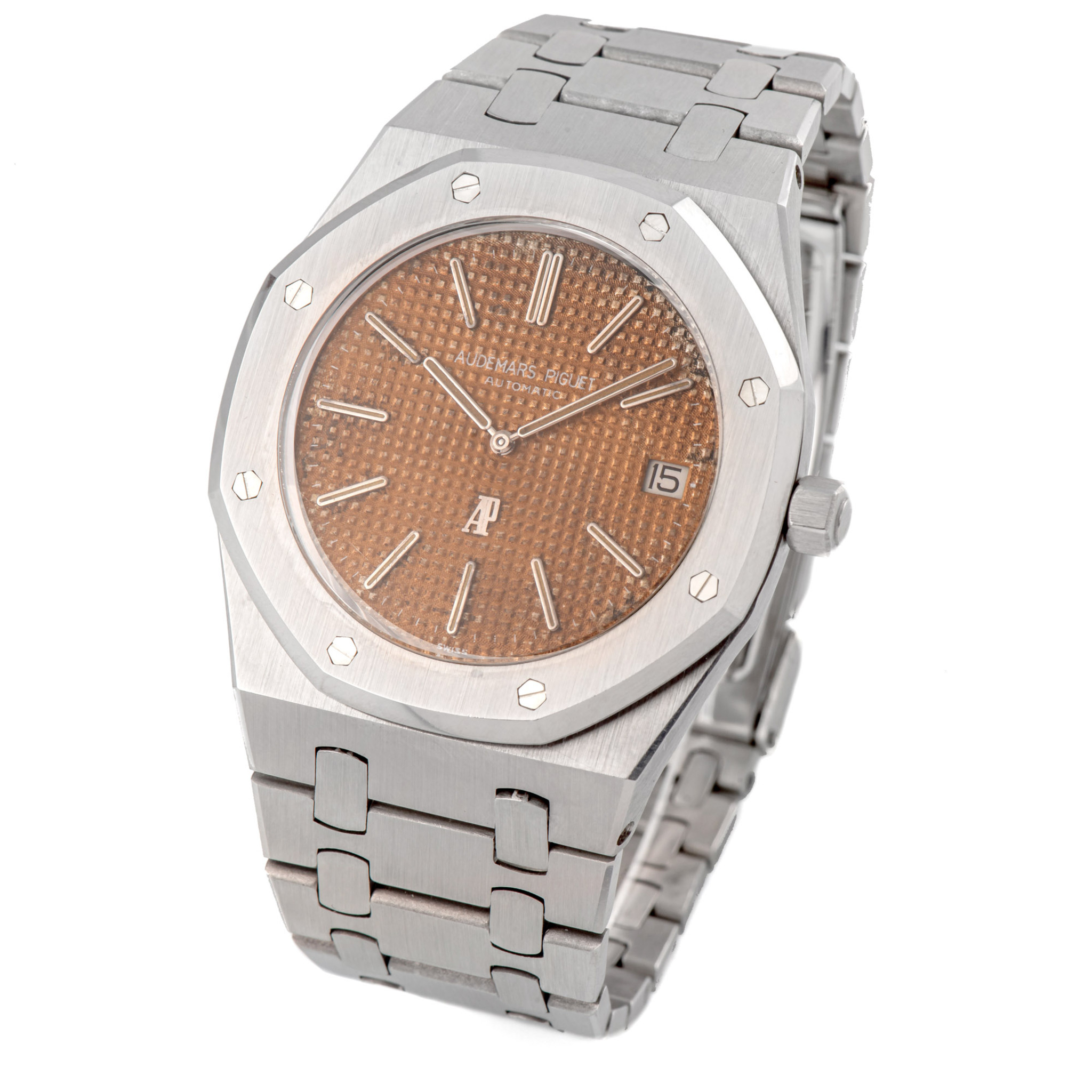 AUDEMARS PIGUET, REF. 5402, ROYAL OAK, A SERIES WITH TROPICAL DIAL
