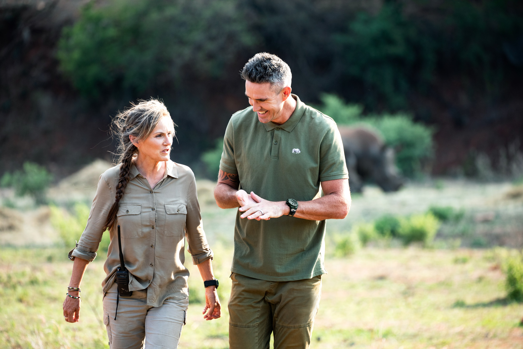 Kevin Pietersen founder of SORAI with Petronel Nieuwoudt founder of Care For Wild (2).jpg