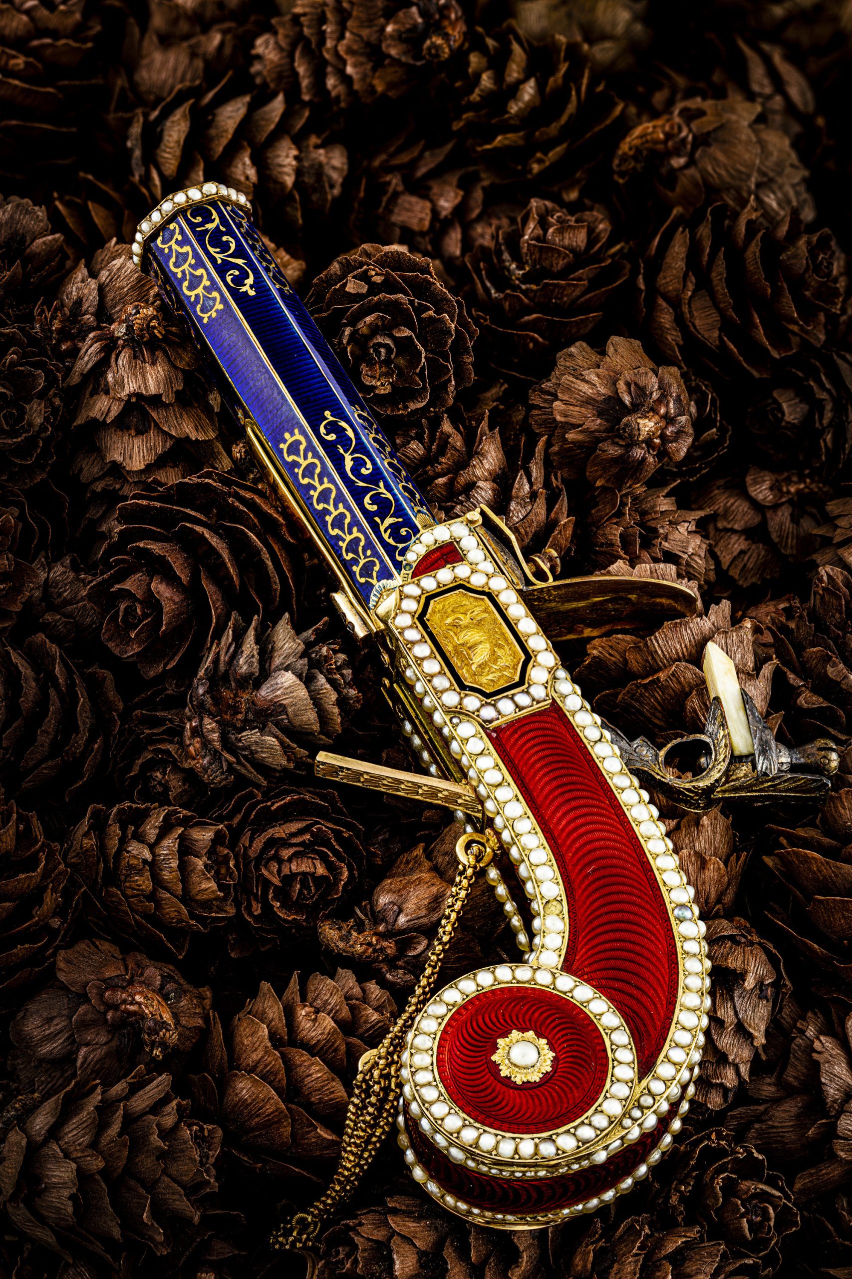Perfume Spray in Flintlock Pistol Form