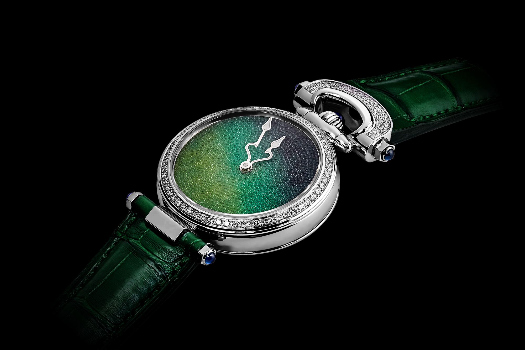 Miss Audrey Sweet Art with a crystal dial.