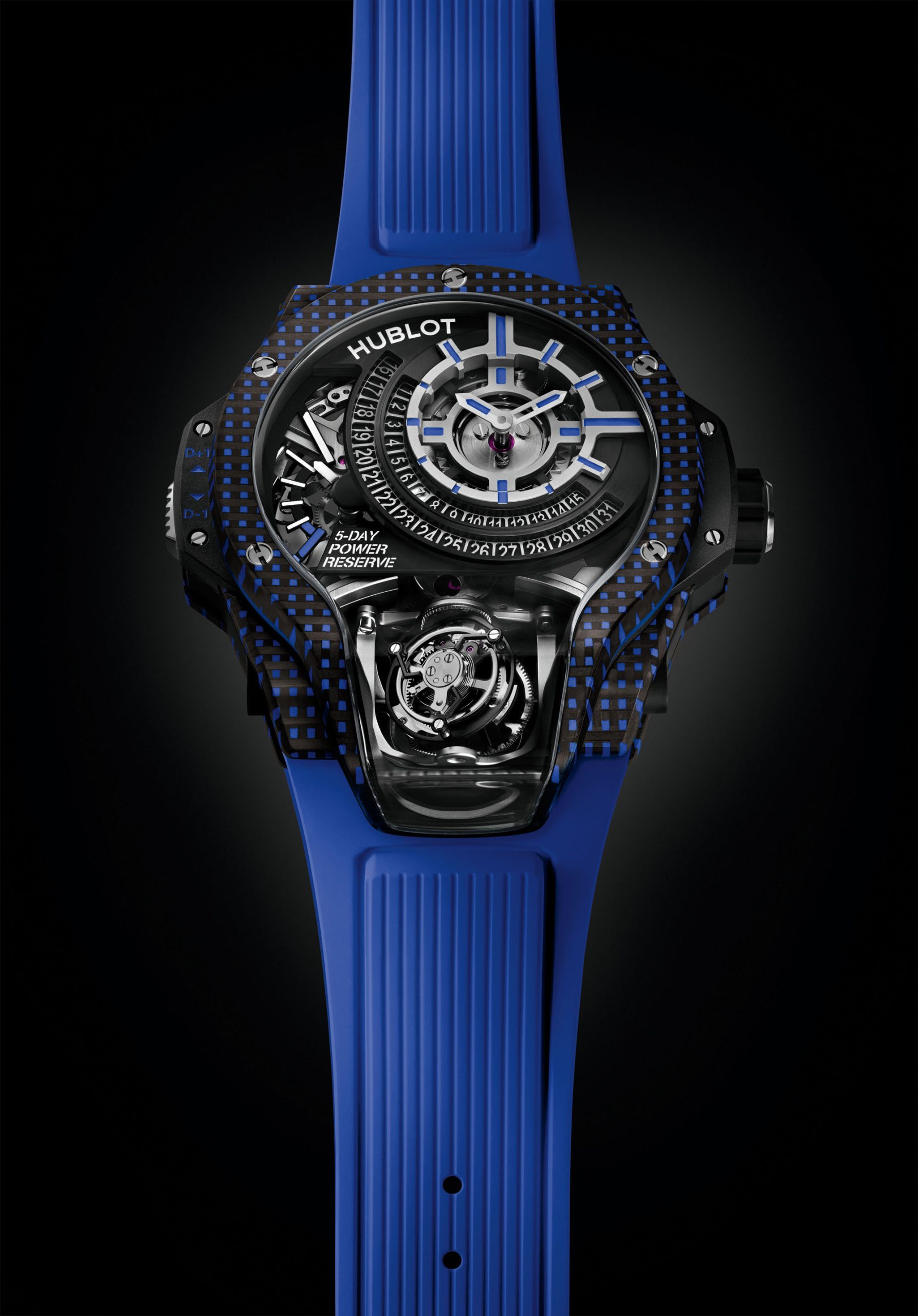 Hublot MP-09 Tourbillon Bi-Axis 5 Days Power Reserve 3D Carbone