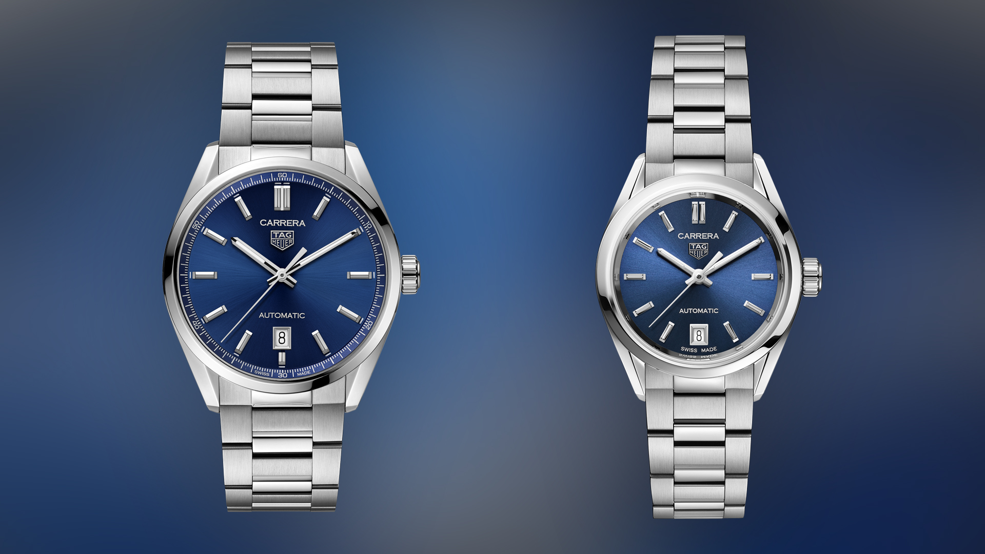 TAG Heuer Carrera WBN2112.BA0639 with TAG Heuer Carrera WBN2411.BA0621