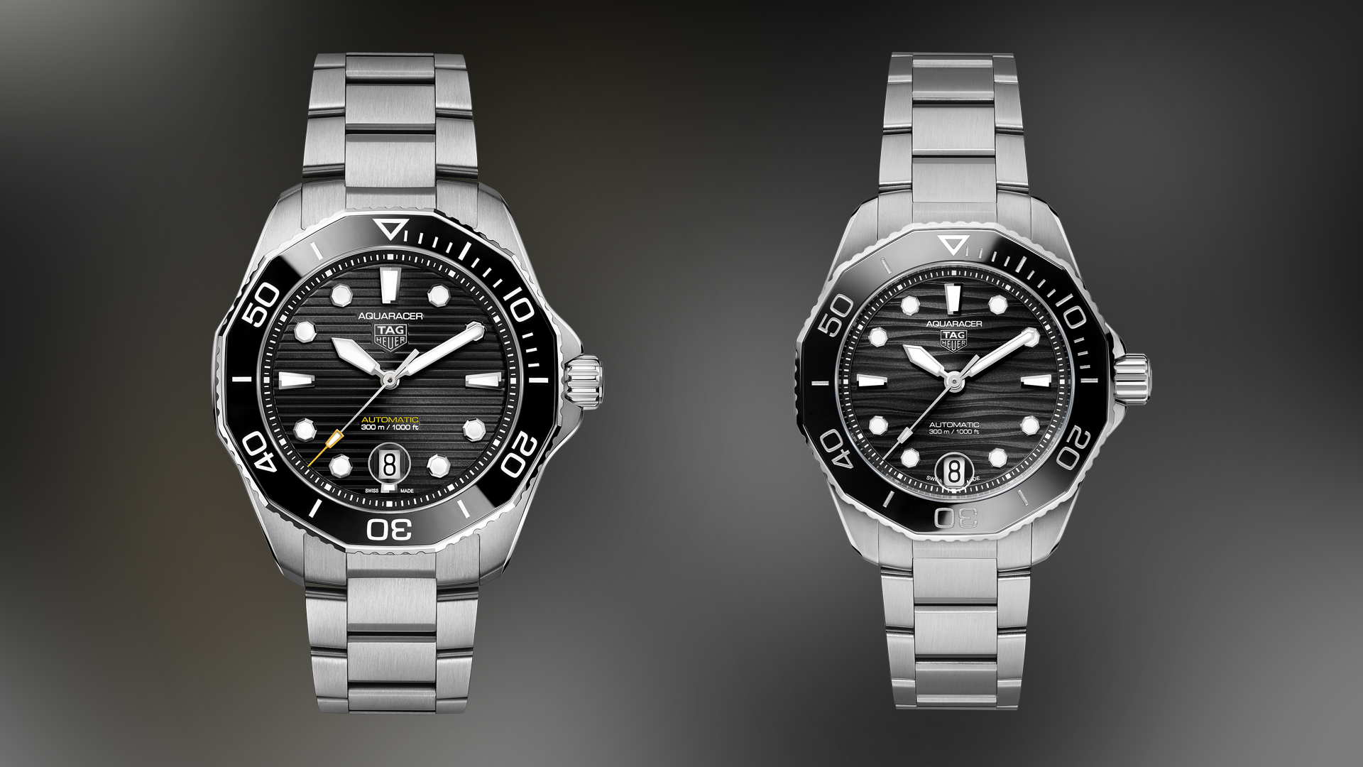 TAG Heuer Aquaracer Professional 300 WBP201A.BA0632 and TAG Heuer Aquaracer Professional 300 WBP231D.BA0626