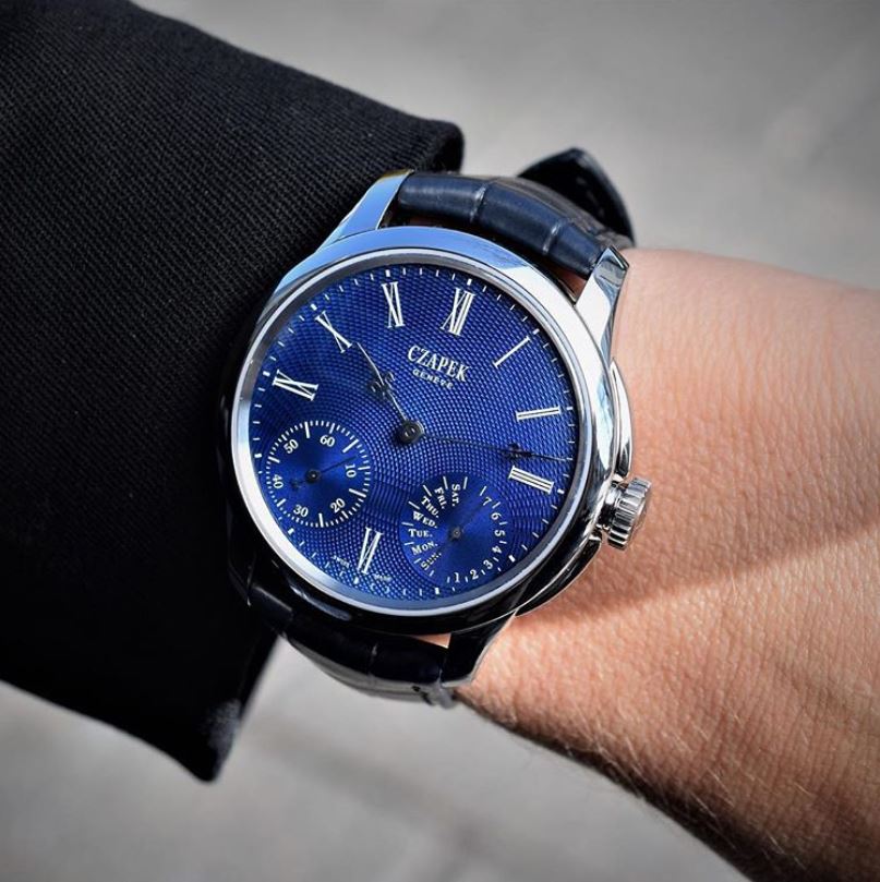 Quai des Bergues Sapphire Blue S