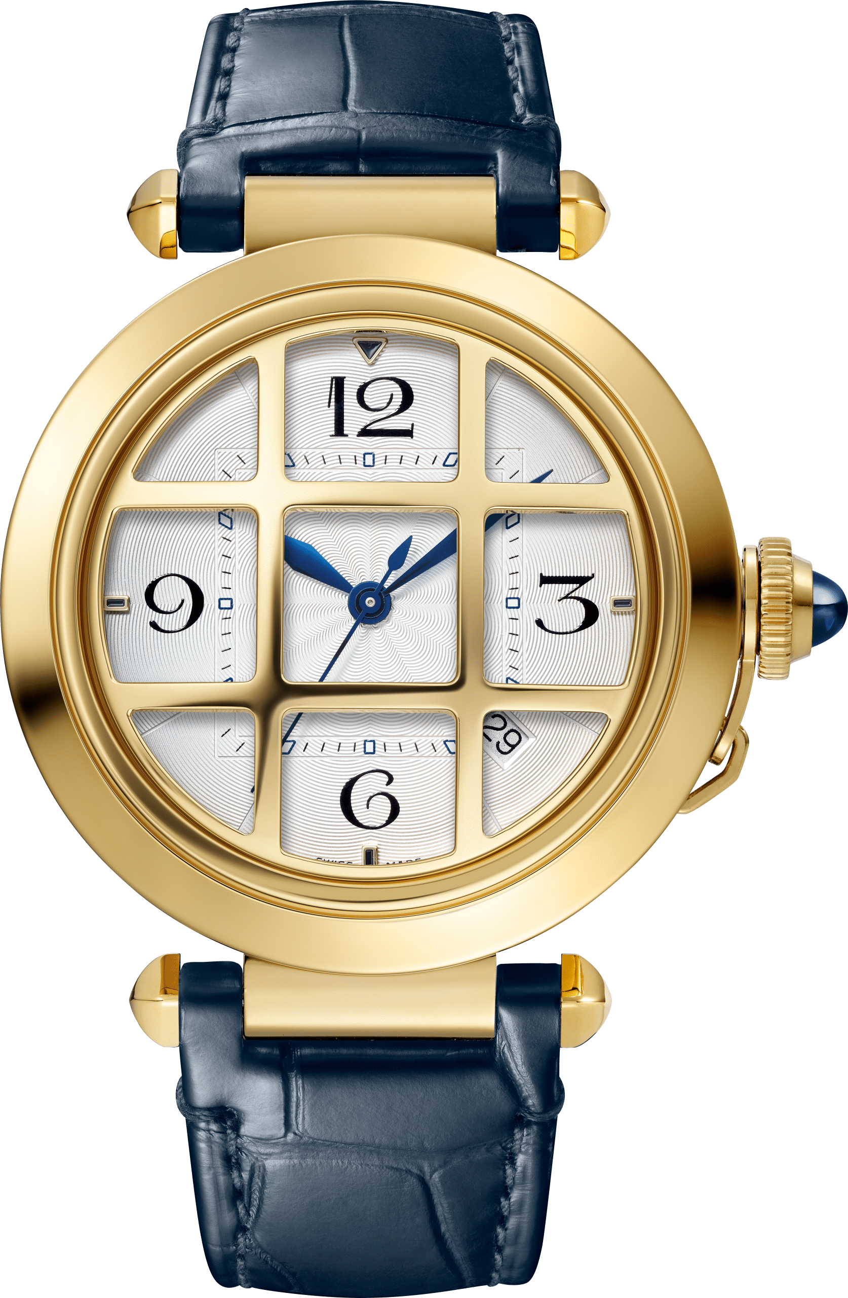Pasha de Cartier in Yellow Gold