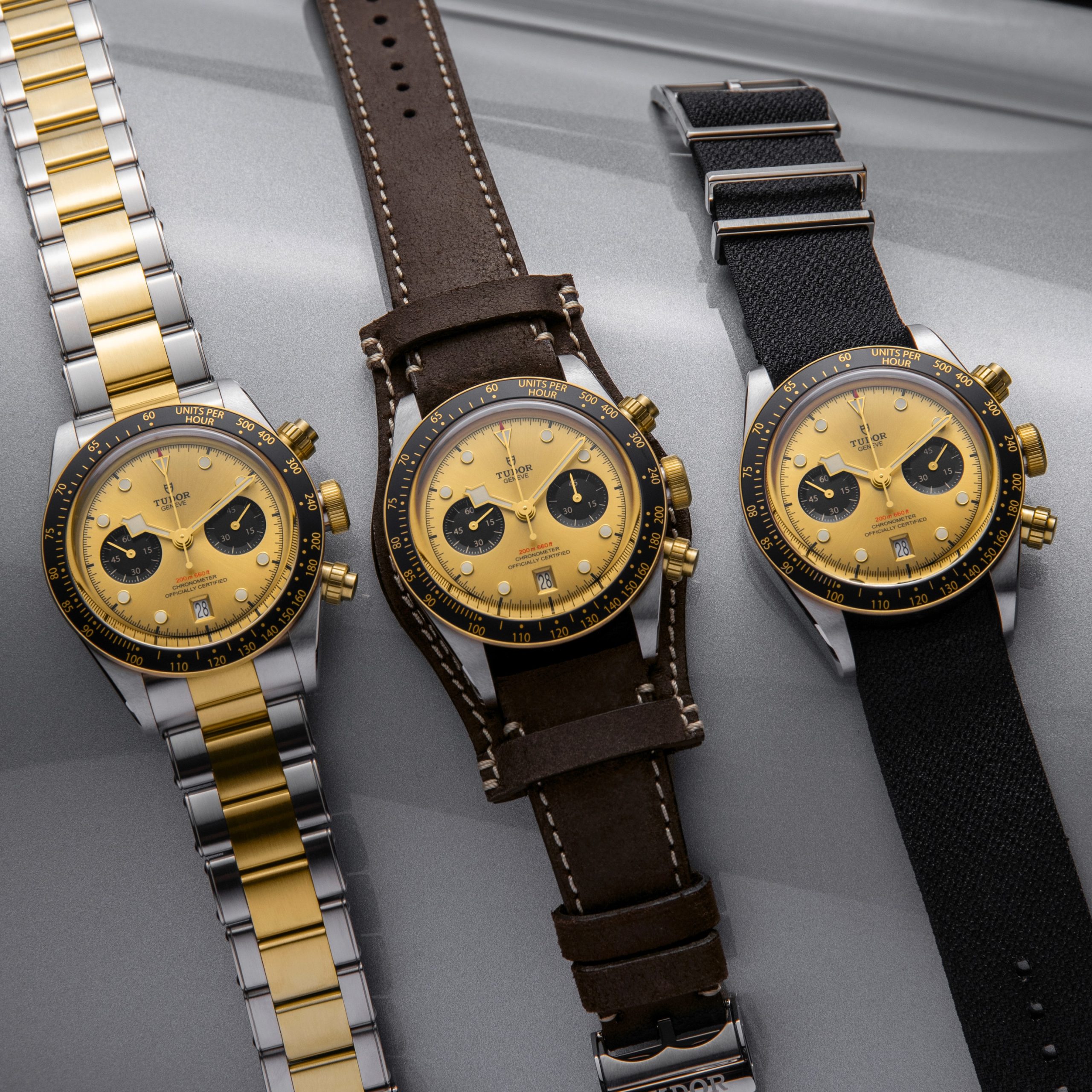 Tudor Black Bay Chrono Gold and Steel