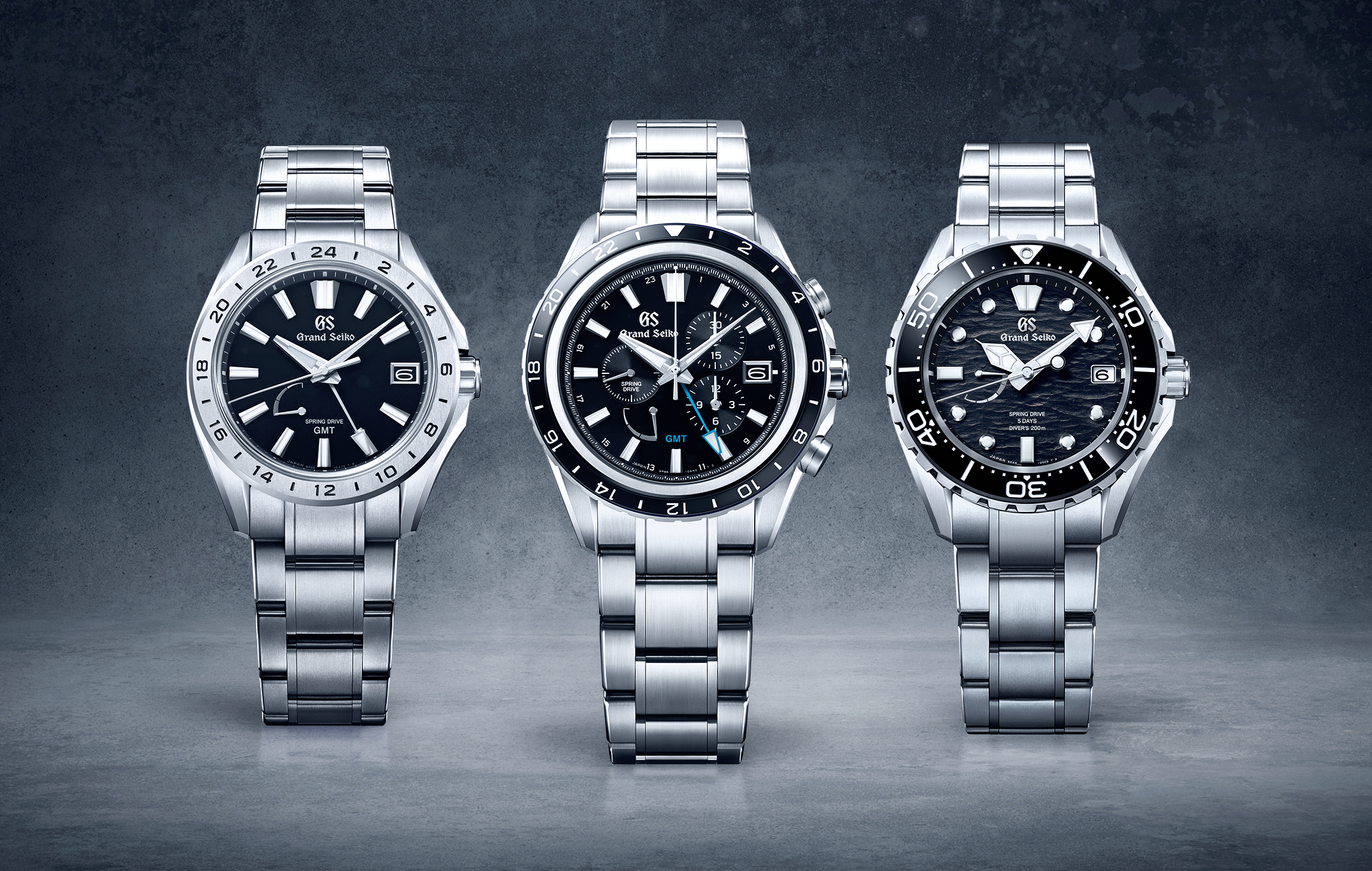 Grand Seiko SBGE283, SBGC251, and SLGA015