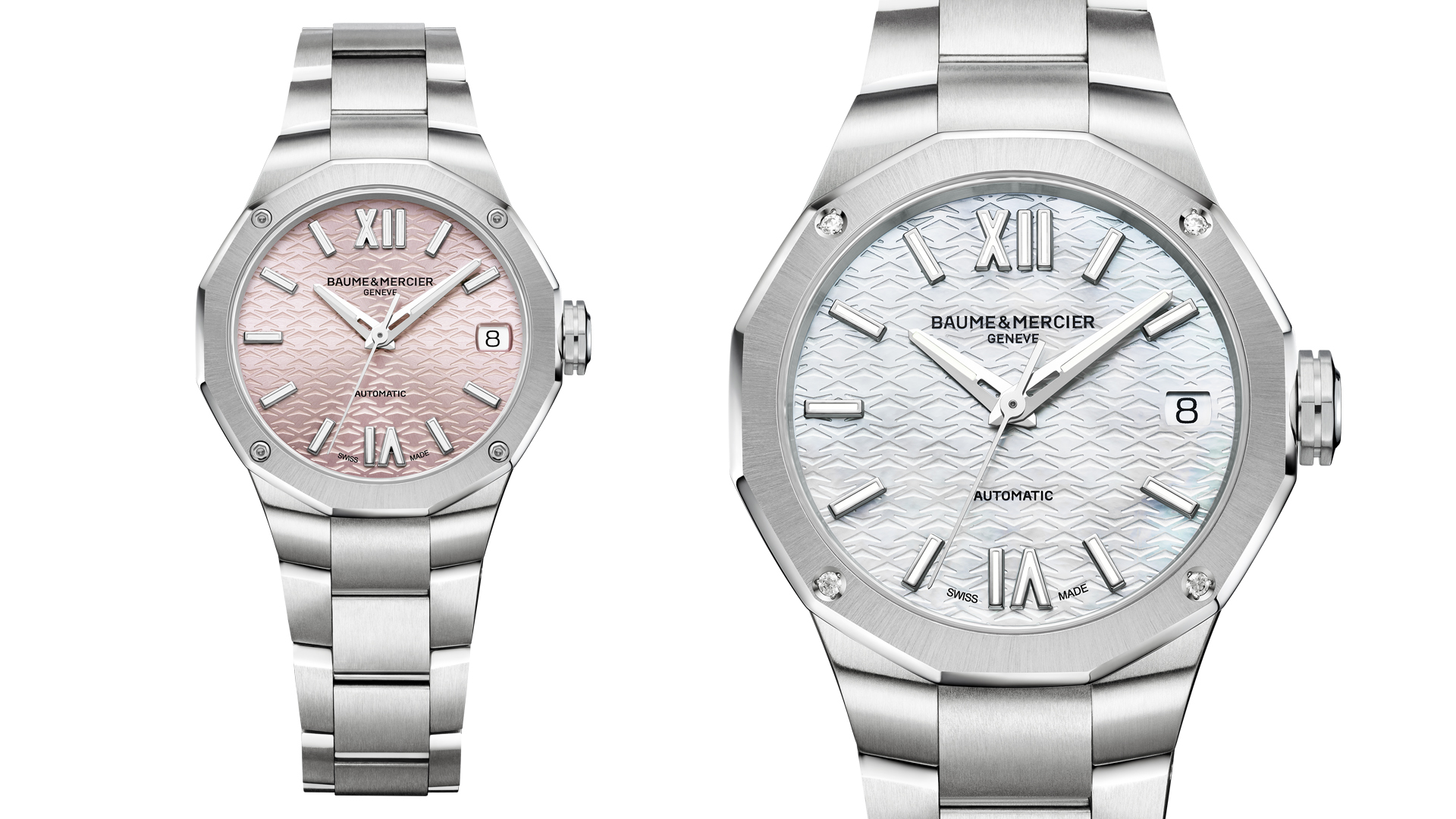 Baume & Mercier Riviera M0A10675 (left) and M0A10676