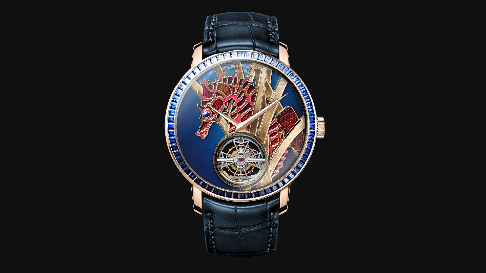 Vacheron Constantin Les Cabinotiers Tourbillon Jewellery - Sea Horse Ref. 6007C/000J-056C