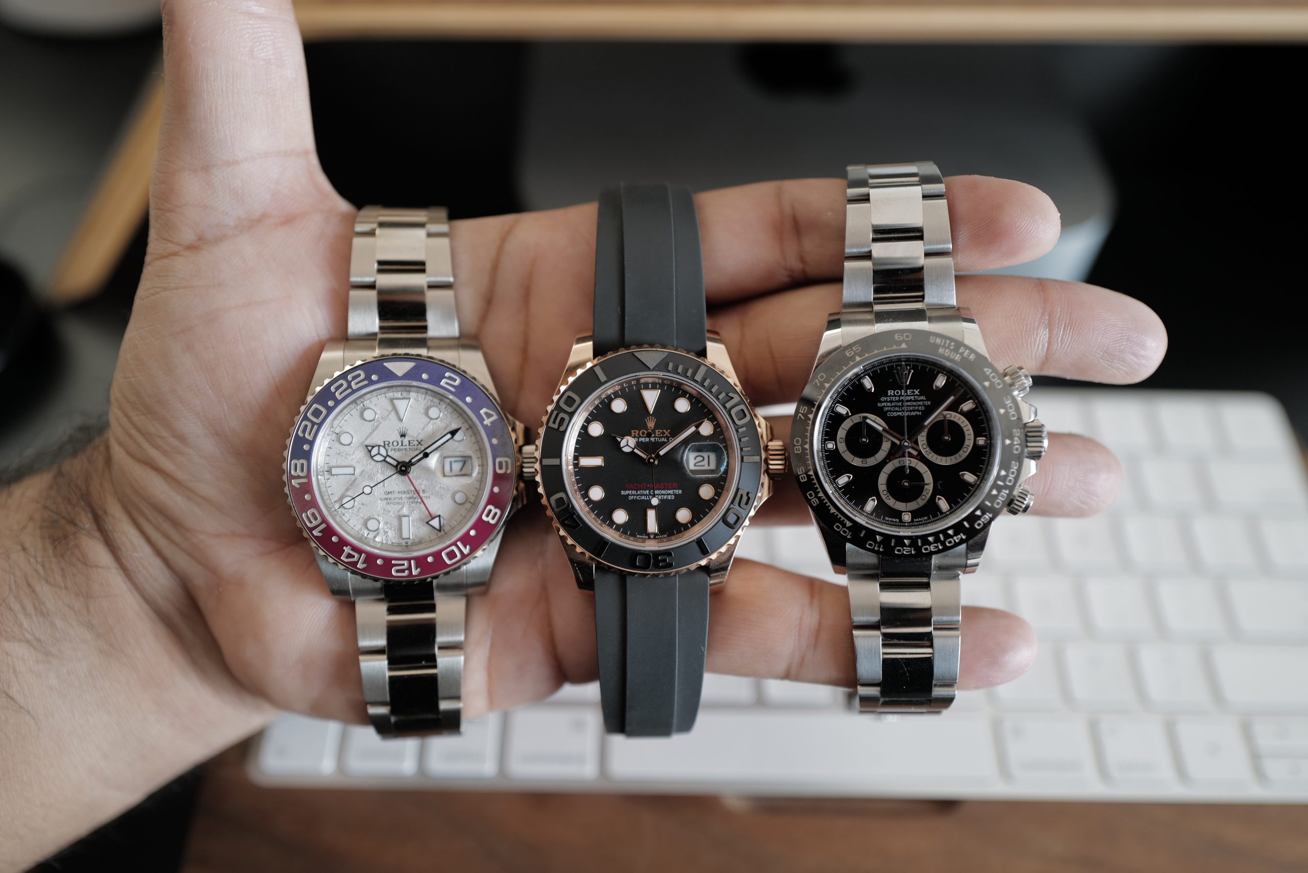 Rolex iconic trio with a twist.JPG