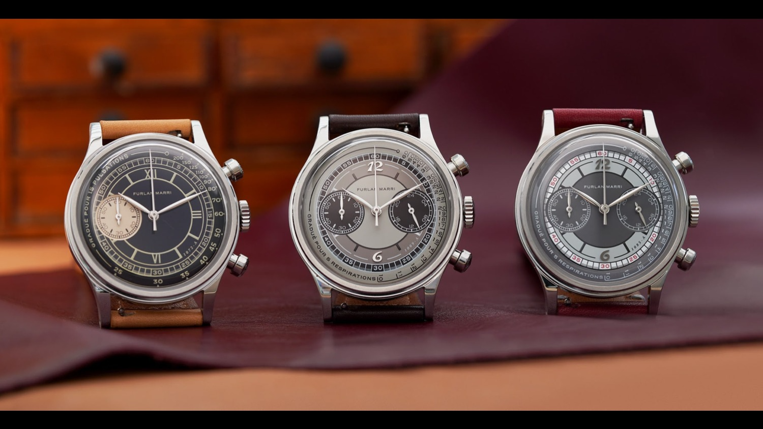 Furlan Marri unveils three watches in new permanent collection