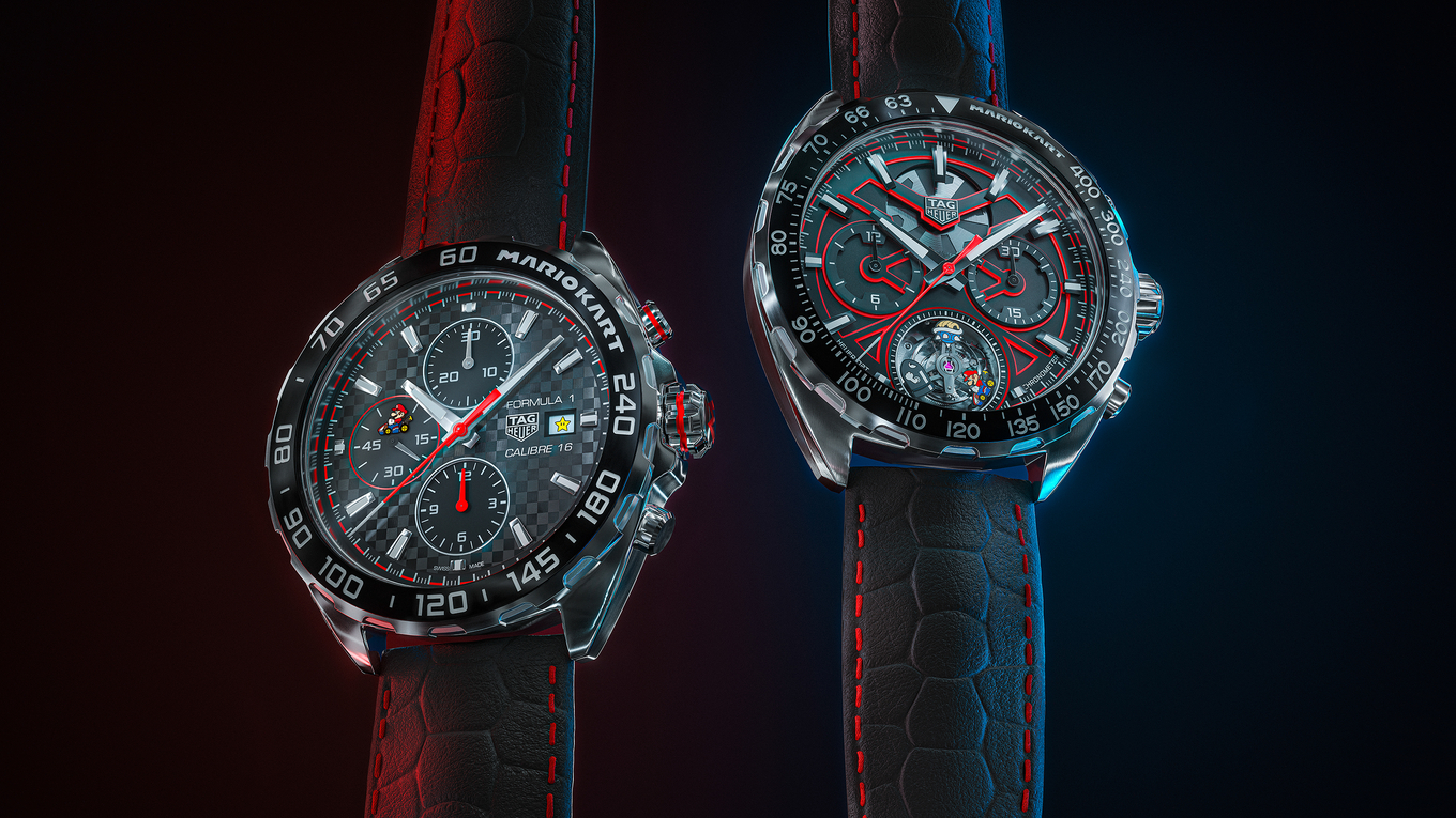 TAG Heuer Formula 1 x Mario Kart Limited Edition Chronographs