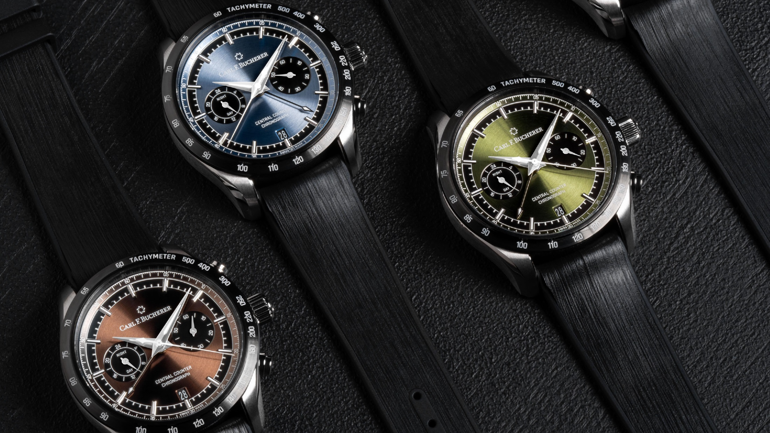 Carl F. Bucherer’s new Manero Central Counter with two special editions