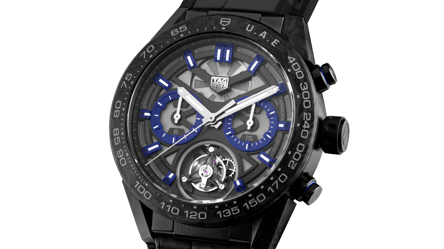 Dubai Watch Week 2023: TAG Heuer unveils the Carrera Tourbillon H02T Dubai Skyline Limited Edition