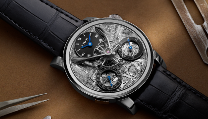 MB&F’s second collaboration with Eddy Jaquet brings forth a new hand engraved limited edition timepiece