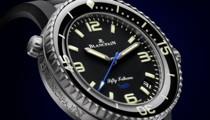 Blancpain has unveiled its fourth Blancpain Ocean Commitment dive watch