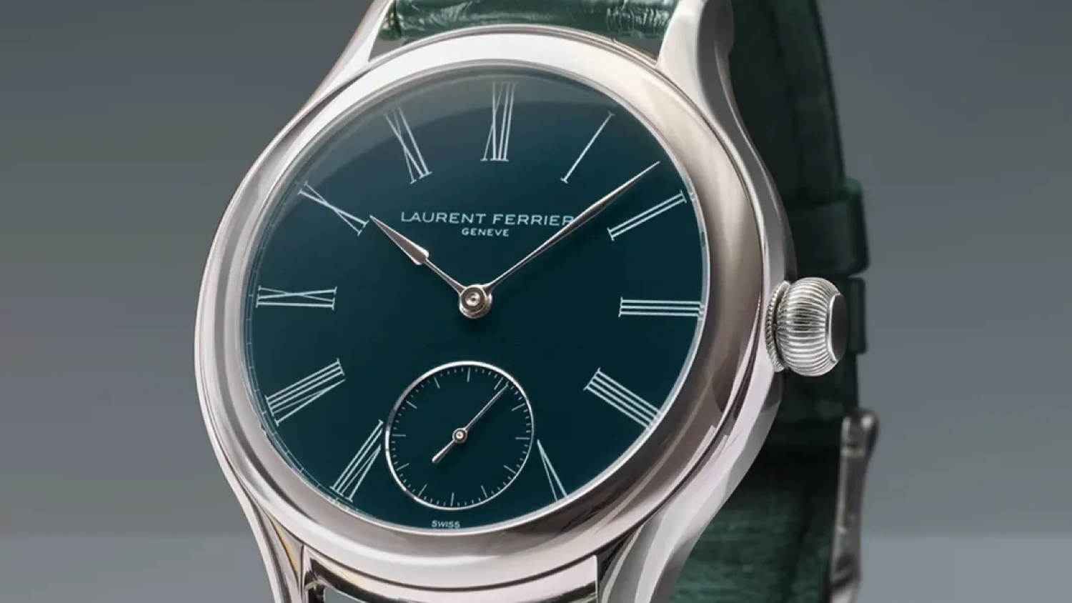 Geneva Watch Days 2025: Laurent Ferrier strengthens its Série Atelier line with a new teal dial edition