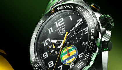 TAG Heuer celebrates racing legend Ayrton Senna with two new Formula 1 Chronographs