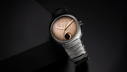Dubai Watch Week 2025: H. Moser & Cie. brings the cosmos on the wrist with the new Streamliner Perpetual Moon Concept Meteorite