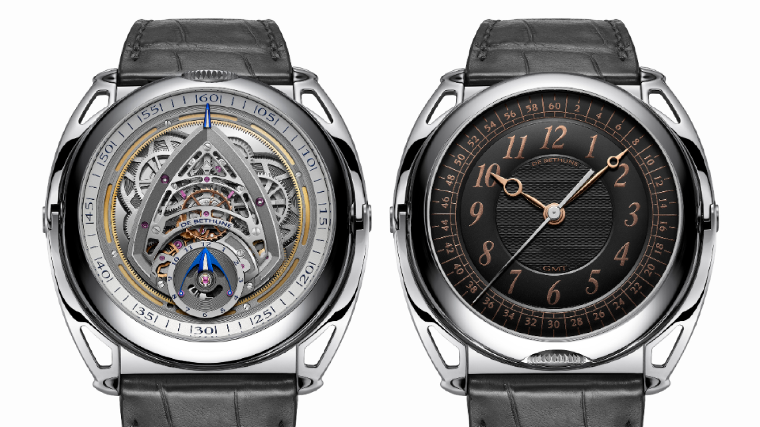 Dubai Watch Week 2025: De Bethune presents DB Kind Of Two Jumping GMT and DB25 Perpetual Sky