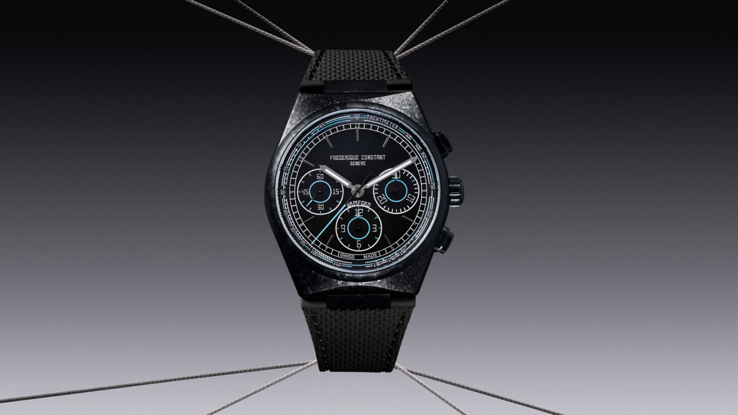 Dubai Watch Week 2025: Frederique Constant and Bamford Watch Department come together for a fresh take on the Highlife Chronograph